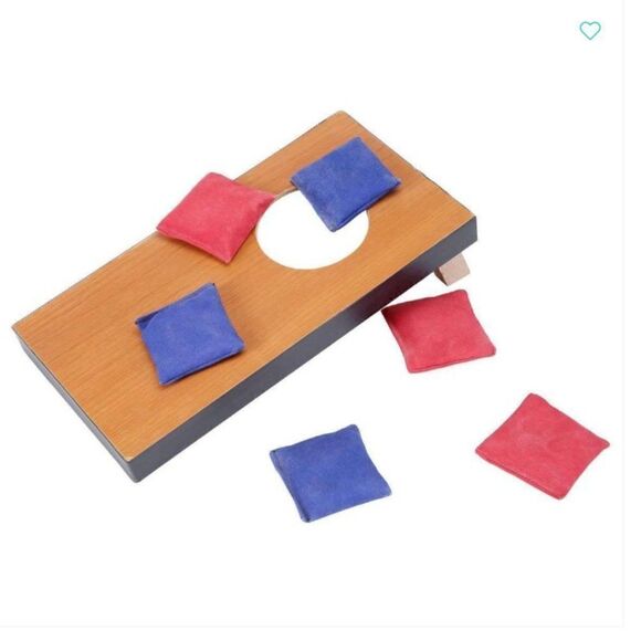 Corn Hole Game Mini Desk Set Office Fun Miniature Version - Picture 1 of 1